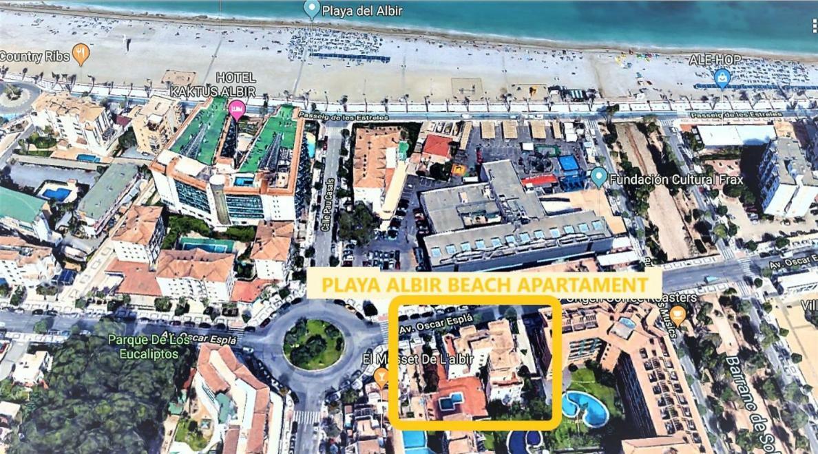 Playa Albir Beach Apartament El Albir Esterno foto